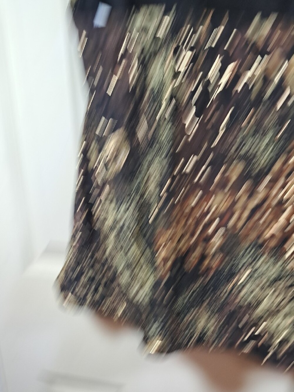 Delta Burke Brown Black and Gold Animal Print Swim Top And Bottom. - Picture 4 of 12